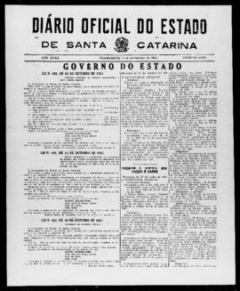 Diário Oficial do Estado de Santa Catarina. Ano 18. N° 4533 de 05/11/1951