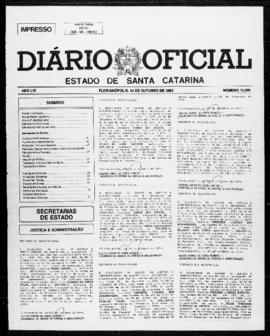 Diário Oficial do Estado de Santa Catarina. Ano 56. N° 14299 de 14/10/1991