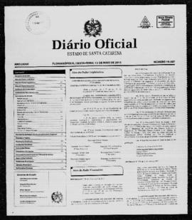Diário Oficial do Estado de Santa Catarina. Ano 76. N° 19087 de 13/05/2011