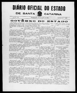 Diário Oficial do Estado de Santa Catarina. Ano 6. N° 1566 de 16/08/1939