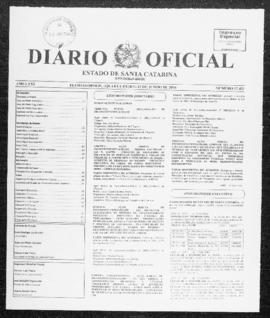 Diário Oficial do Estado de Santa Catarina. Ano 71. N° 17421 de 23/06/2004