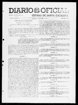 Diário Oficial do Estado de Santa Catarina. Ano 34. N° 8352 de 14/08/1967