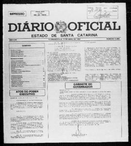 Diário Oficial do Estado de Santa Catarina. Ano 58. N° 14665 de 14/04/1993