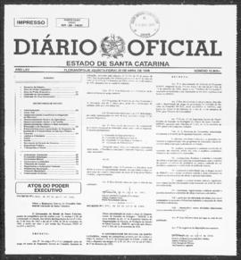 Diário Oficial do Estado de Santa Catarina. Ano 65. N° 15909 de 30/04/1998