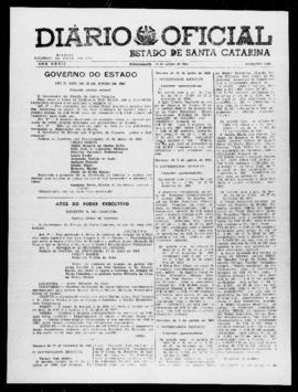 Diário Oficial do Estado de Santa Catarina. Ano 32. N° 7889 de 26/08/1965