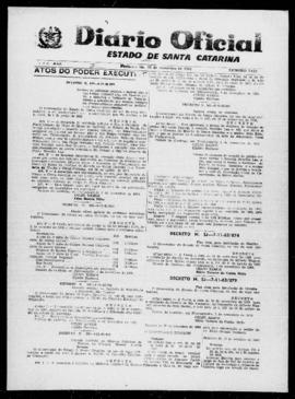 Diário Oficial do Estado de Santa Catarina. Ano 30. N° 7418 de 11/11/1963
