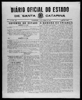 Diário Oficial do Estado de Santa Catarina. Ano 9. N° 2360 de 12/10/1942