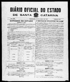 Diário Oficial do Estado de Santa Catarina. Ano 13. N° 3348 de 16/11/1946