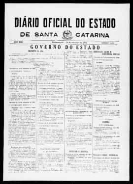 Diário Oficial do Estado de Santa Catarina. Ano 21. N° 5222 de 24/09/1954