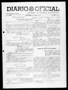 Diário Oficial do Estado de Santa Catarina. Ano 31. N° 7596 de 13/07/1964