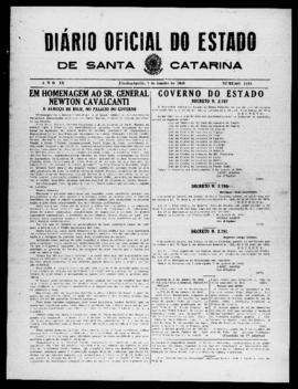 Diário Oficial do Estado de Santa Catarina. Ano 9. N° 2415 de 07/01/1943