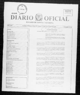 Diário Oficial do Estado de Santa Catarina. Ano 71. N° 17764 de 21/11/2005