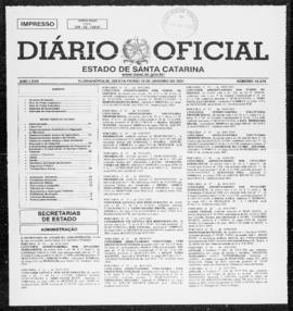 Diário Oficial do Estado de Santa Catarina. Ano 67. N° 16579 de 12/01/2001