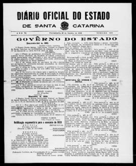 Diário Oficial do Estado de Santa Catarina. Ano 6. N° 1618 de 19/10/1939