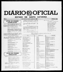 Diário Oficial do Estado de Santa Catarina. Ano 51. N° 12521 de 06/08/1984