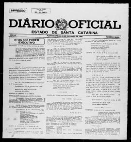 Diário Oficial do Estado de Santa Catarina. Ano 52. N° 12824 de 29/10/1985