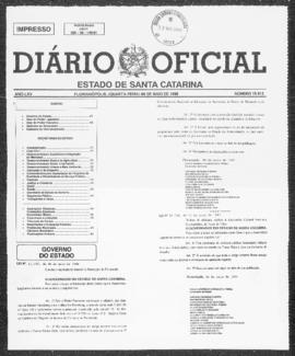 Diário Oficial do Estado de Santa Catarina. Ano 65. N° 15912 de 06/05/1998