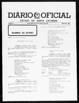 Diário Oficial do Estado de Santa Catarina. Ano 43. N° 11056 de 29/08/1978