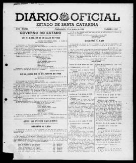 Diário Oficial do Estado de Santa Catarina. Ano 27. N° 6585 de 22/06/1960