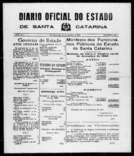 Diário Oficial do Estado de Santa Catarina. Ano 2. N° 542 de 16/01/1936