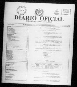 Diário Oficial do Estado de Santa Catarina. Ano 73. N° 18254 de 26/11/2007