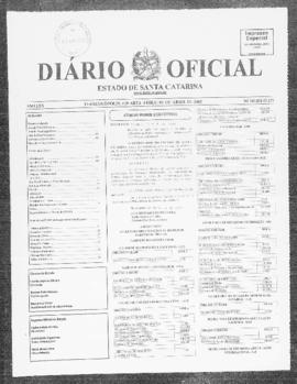 Diário Oficial do Estado de Santa Catarina. Ano 70. N° 17127 de 02/04/2003