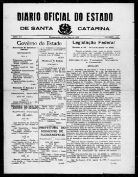Diário Oficial do Estado de Santa Catarina. Ano 2. N° 345 de 13/05/1935