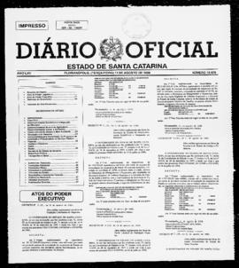 Diário Oficial do Estado de Santa Catarina. Ano 65. N° 15979 de 11/08/1998