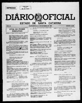 Diário Oficial do Estado de Santa Catarina. Ano 53. N° 13089 de 21/11/1986
