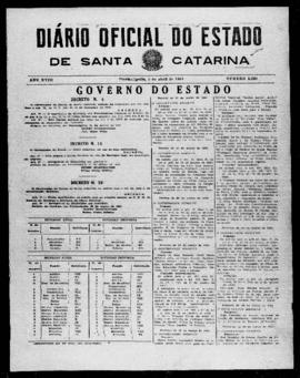 Diário Oficial do Estado de Santa Catarina. Ano 18. N° 4390 de 03/04/1951