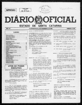 Diário Oficial do Estado de Santa Catarina. Ano 54. N° 13855 de 29/12/1989