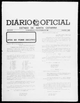 Diário Oficial do Estado de Santa Catarina. Ano 47. N° 11809 de 17/09/1981