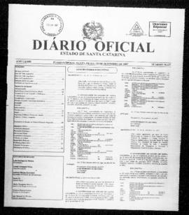 Diário Oficial do Estado de Santa Catarina. Ano 73. N° 18217 de 28/09/2007