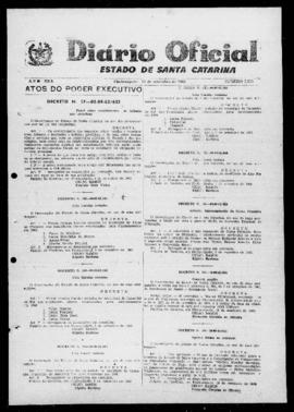 Diário Oficial do Estado de Santa Catarina. Ano 30. N° 7375 de 12/09/1963