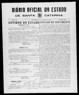 Diário Oficial do Estado de Santa Catarina. Ano 8. N° 2157 de 11/12/1941