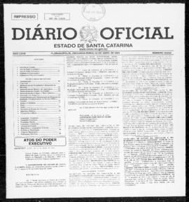 Diário Oficial do Estado de Santa Catarina. Ano 68. N° 16632 de 02/04/2001