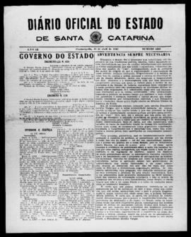 Diário Oficial do Estado de Santa Catarina. Ano 9. N° 2243 de 23/04/1942