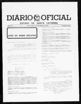 Diário Oficial do Estado de Santa Catarina. Ano 43. N° 11037 de 01/08/1978