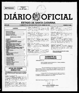 Diário Oficial do Estado de Santa Catarina. Ano 63. N° 15598 de 20/01/1997