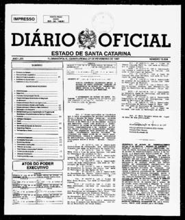 Diário Oficial do Estado de Santa Catarina. Ano 63. N° 15624 de 27/02/1997