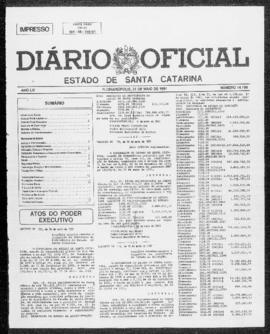 Diário Oficial do Estado de Santa Catarina. Ano 56. N° 14196 de 21/05/1991