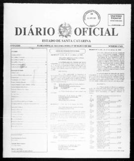 Diário Oficial do Estado de Santa Catarina. Ano 72. N° 17851 de 27/03/2006
