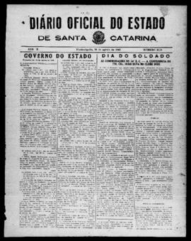 Diário Oficial do Estado de Santa Catarina. Ano 10. N° 2570 de 26/08/1943