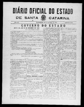 Diário Oficial do Estado de Santa Catarina. Ano 15. N° 3831 de 26/11/1948