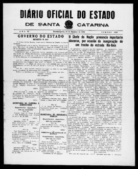 Diário Oficial do Estado de Santa Catarina. Ano 6. N° 1623 de 25/10/1939