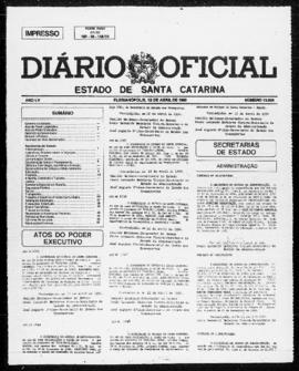 Diário Oficial do Estado de Santa Catarina. Ano 55. N° 13924 de 12/04/1990