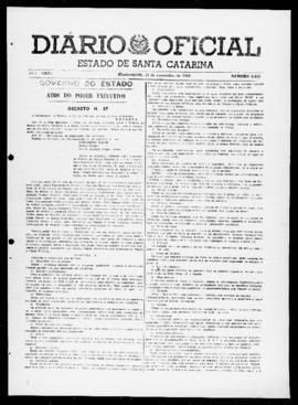 Diário Oficial do Estado de Santa Catarina. Ano 26. N° 6443 de 12/11/1959