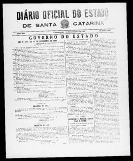 Diário Oficial do Estado de Santa Catarina. Ano 16. N° 4061 de 18/11/1949