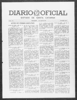 Diário Oficial do Estado de Santa Catarina. Ano 40. N° 10231 de 09/05/1975