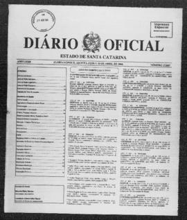 Diário Oficial do Estado de Santa Catarina. Ano 72. N° 17867 de 20/04/2006